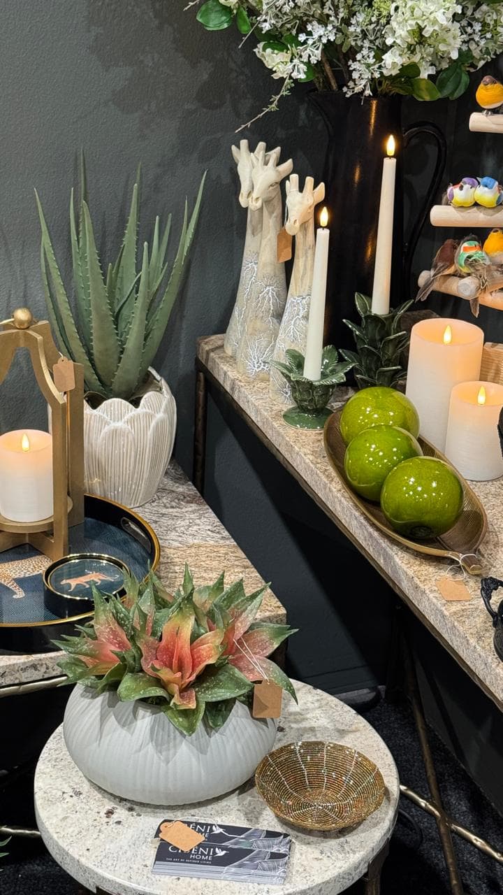 Vanity Tray styled in a Grove House & Garden setting